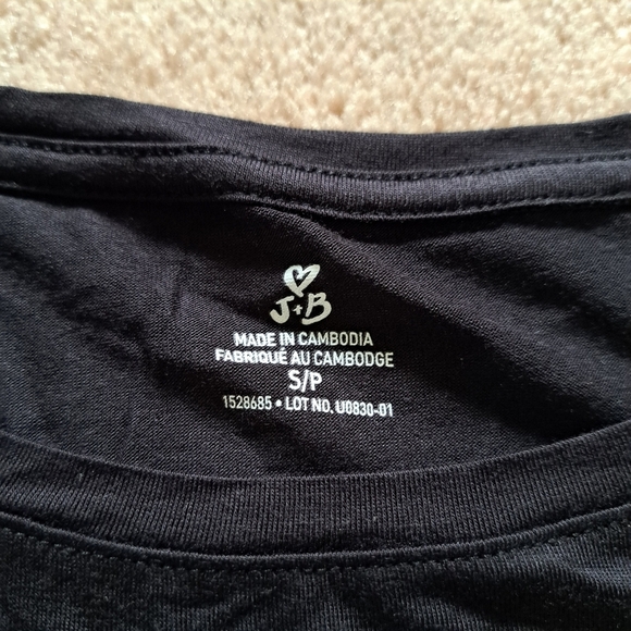 Jane and Bleecker Lounge Tanks Set Of 2 Ladies Size Small Black Sleeveless Tops - Picture 3 of 9